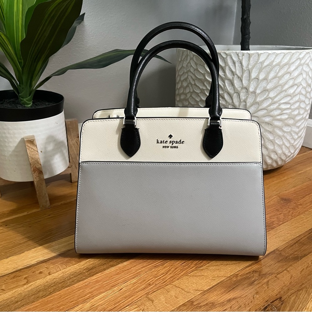 kate spade Madison Medium color block Two-Tone Handbag